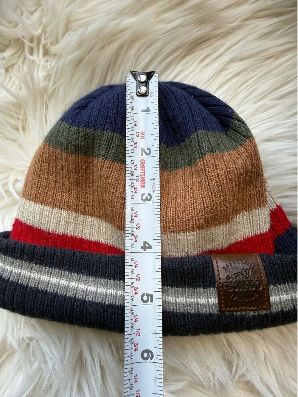 OshKosh B'gosh Striped Knit Beanie Hat